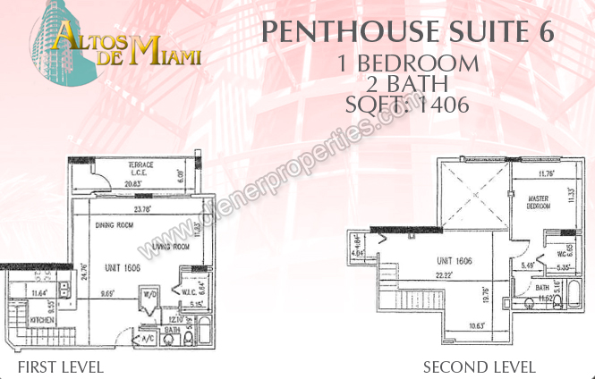 Altos de Miami Condo Floor Plans